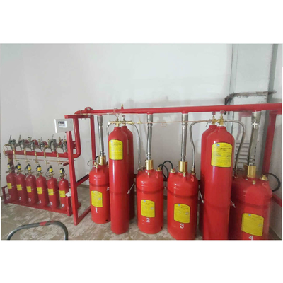 quality  Galvanized Steel FM200 Fire Suppression System Fire Extinguisher 120L Capacity factory