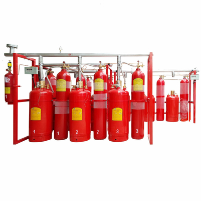 HFC227ea FM200 Fire Suppression System 40L - 180L Heptafluoropropane Fire Extinguisher