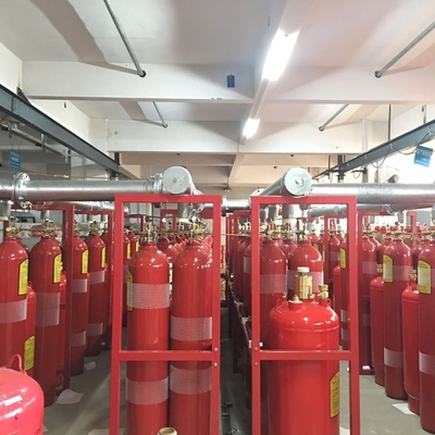 HFC227ea FM200 Fire Suppression System 40L - 180L Heptafluoropropane Fire Extinguisher