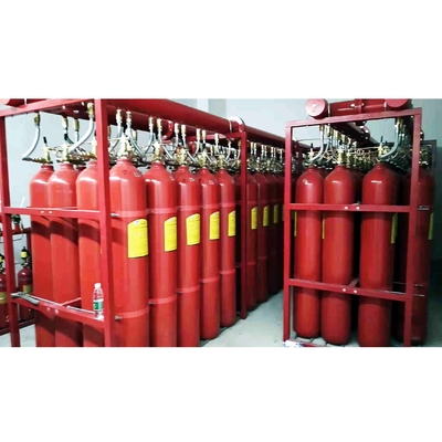 Inert Gas Fire Prevention System 100L Red IG 100 Fire Suppression System