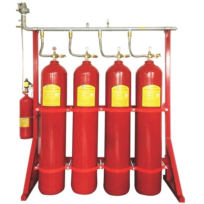 Inert Gas Fire Prevention System 100L Red IG 100 Fire Suppression System