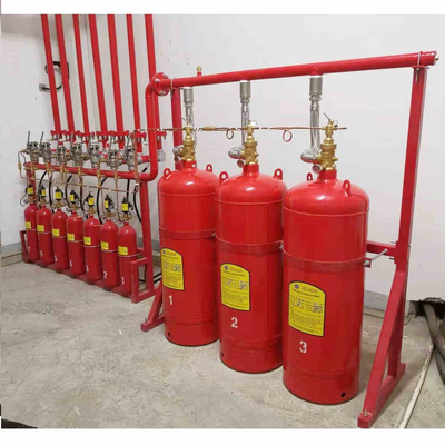 Clean Agent FM200 Pipe Network System For Maximum Single Region 3600M3