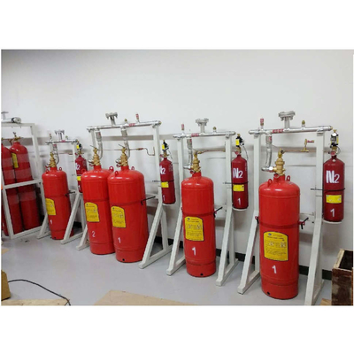 Steel Welded / Seamless Fm200 Cylinder Gas Storage 120L Fire Extinguisher Cylinder