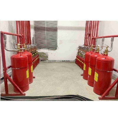 Enclosed Flooding 180L Gas Fire Extinguishing Equipment Fm 200 Fire Extinguisher
