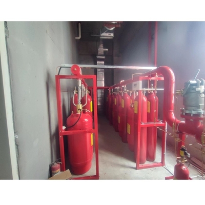 Automatic FM200 Fire Suppression System No Pollution For Libraries