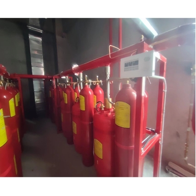 Automatic FM200 Fire Suppression System No Pollution For Libraries