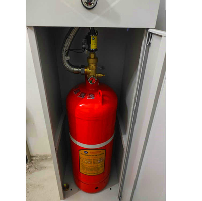 40L 33kg FM200 Gas Fire Extinguishing System With Multi Zone Protection