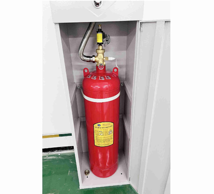 Heptafluoropropane Fm200 Fire Fighting System Single Zone Control With 90L Cylinders