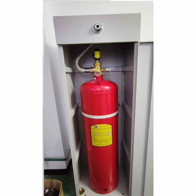 Red FM200 Cabinet Fire Suppression System For Fire Protection Level A B C Fires Max Filling Rate 0.95kg/L