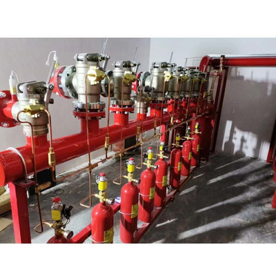 Single Zone FM200 Gas Suppression System Fm200 Automatic Fire Extinguisher