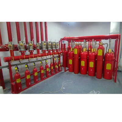 Indoor FM200 Fire Suppression System Enclosed Flooding Gaseous Clean Agent