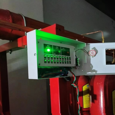 Lightweight FM200 Fire Suppression System 5.6Mpa Pipe Network System Low Maintenance
