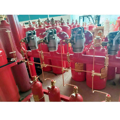 Heptafluoropropane Fire Protection Equipment FM200 Pipe Network System