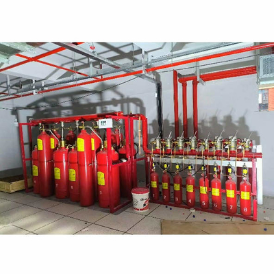 Purity 99.99% FM200 Pipe Network System For Class A Fire Protection Grade DC24V