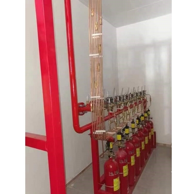 IG100 Inert Gas Fire Suppression System Cylinder Volume 70L - 90L Enclosed Flooding