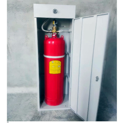 FM200 fire extinguishing system with automatic start cabinet without pipe network