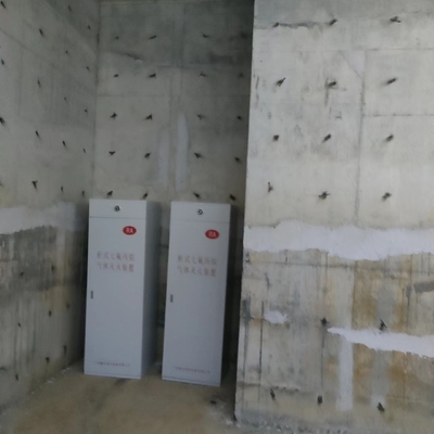 FM200 Cabinet Fire Suppression System 120L Capacity Enclosed Flooding  DC 24V 1.5A