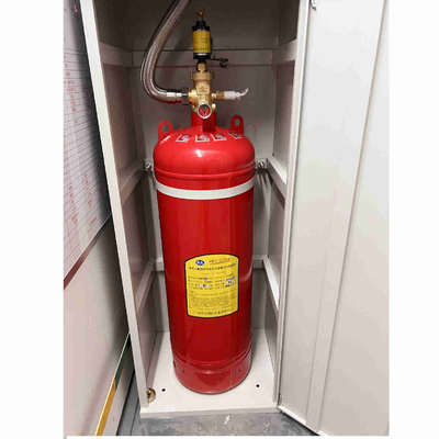 Silver cabinet type high efficiency fire extinguishing system FM200 cabinet type fire system