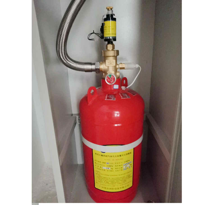 Red FM200 Cabinet System Easy Installation for Fire Protection in Industrial Needs