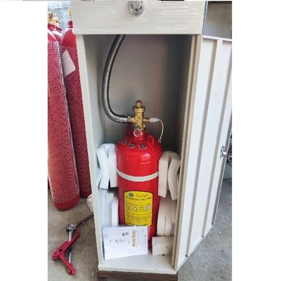 Red FM200 Cabinet System Easy Installation for Fire Protection in Industrial Needs