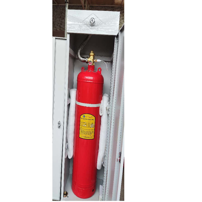 FM200 cabinet system for quick and easy fire extinguishing