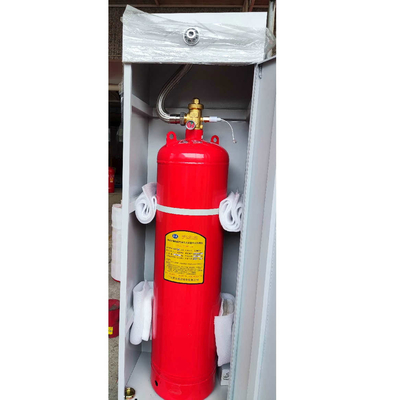 FM200 cabinet system for quick and easy fire extinguishing