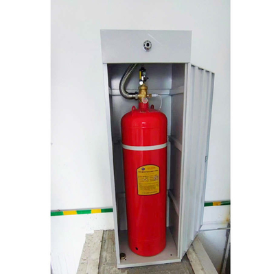 Enclosed Flooding FM200 Fire Suppression System No Pipeline Eco Friendly