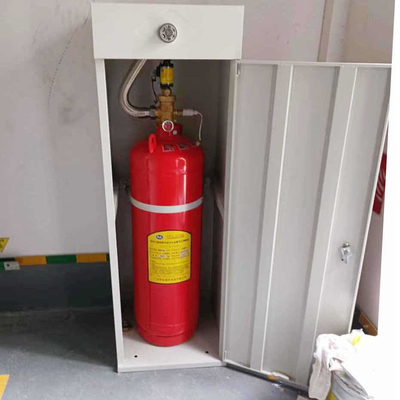 FM200 2.5MPa Fire Extinguishing Suppression Agent System With Solenoid Actuator Container Valve