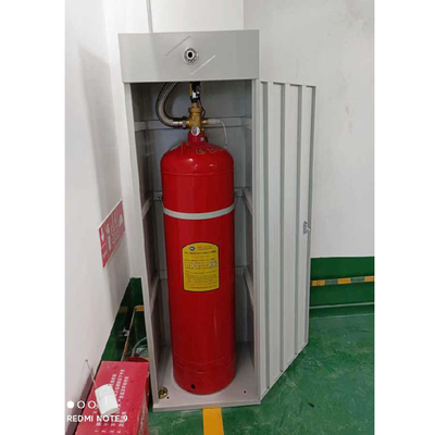120L FM200 Agent Cabinet Extinguisher Single Cylinder   Fire Suppression System