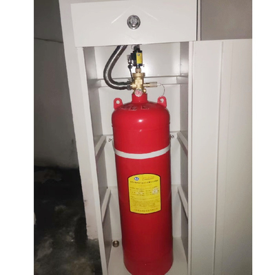 100L single cabinet FM200 computer room database gas fire extinguisher