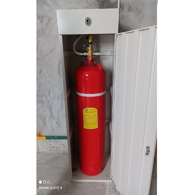 100L FM200 Hfc-227ea Cabinet Fire Extinguisher Single Bottle 2.5MPa
