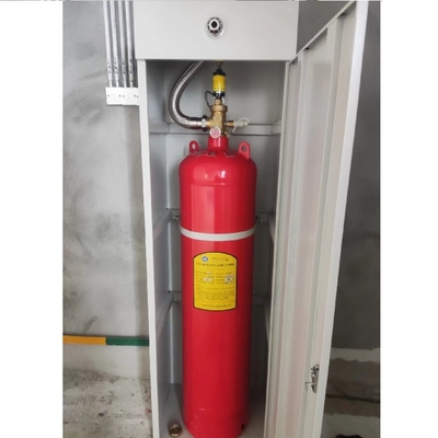 100L FM200 Hfc-227ea Cabinet Fire Extinguisher Single Bottle 2.5MPa
