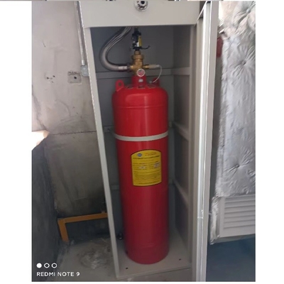 Insulated FM200 fire extinguishing system, non-polluting, suitable for storage rooms