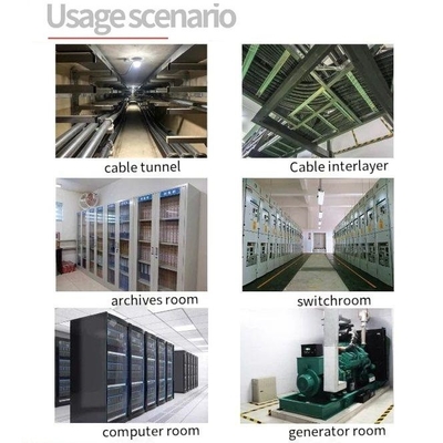 Insulated FM200 fire extinguishing system, non-polluting, suitable for storage rooms