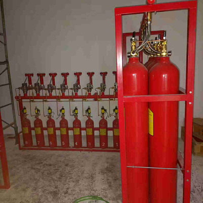 IG541 fire extinguishing gas system does not produce toxic decomposition products