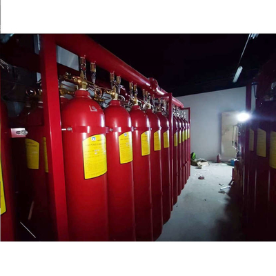 Non Flammable IG541 Gas Fire Fighting System With Nitrogen Argon And CO2