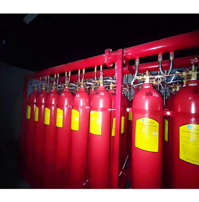 Non Flammable IG541 Gas Fire Fighting System With Nitrogen Argon And CO2