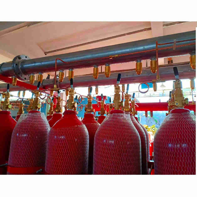 IG 541 Inert Gas Fire Extinguishing System Capacity 70L 80L 90L Pipeline Type