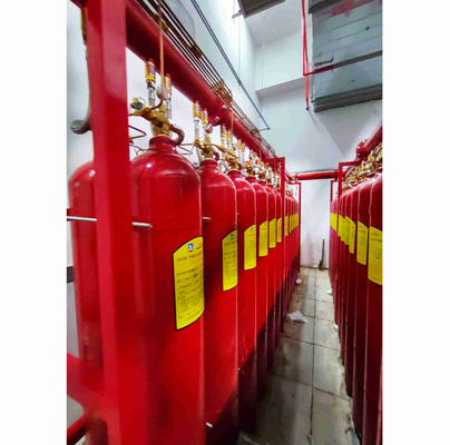 Indoor IG541 Inert Fire Extinguishing System Automatic Or Manual Start