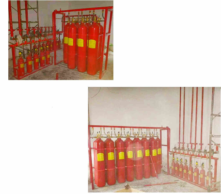 IG541 inert gas fire extinguishing system ensures safety and high reliability
