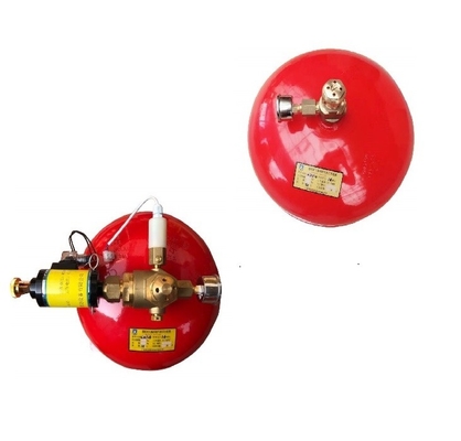 30L Red Suspended FM200 Gas Fire Extinguishing Bottle System For Small Single Zone