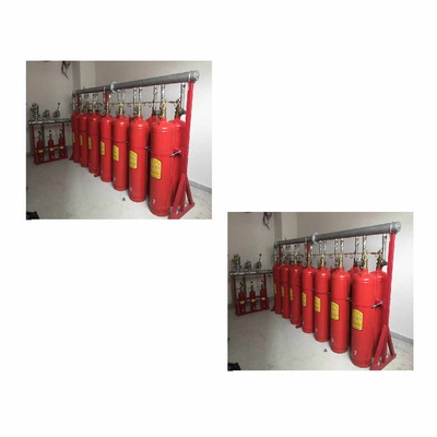 HFC227ea Gas Fire Extinguisher System Enclosed Flooding Fire Suppression Fm 200