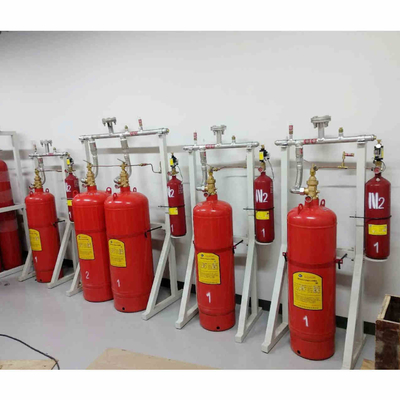 HFC227ea Gas Fire Extinguisher System Enclosed Flooding Fire Suppression Fm 200