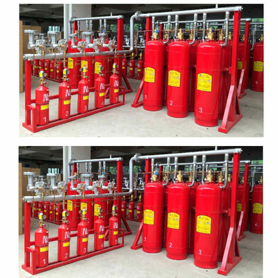 Flexible Structure Fm 200 Clean Agent Fire Suppression System 8.0Mpa Max Working Pressure
