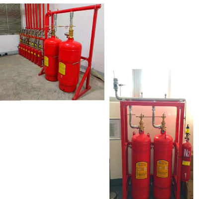Heptafluoropropane FM200 Pipe Network System Flexible Gas Fire Extinguishing System