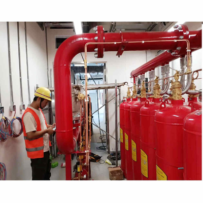 70L 90L 120L 150L Indoor FM200 Cylinder 2.5Mpa Gas Suppression Cylinders