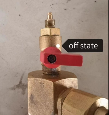 1.6MPa Pressure NOVEC 1230 Fire Suppression System High Safety 0.2L 0.4L 0.8L 1L