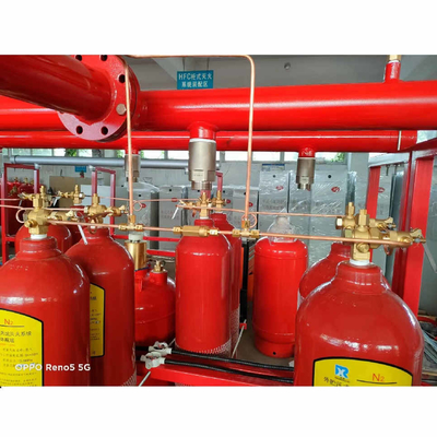 Fully Automatic FM200 Piston Flow System Fire Extinguishing System For Machine Room