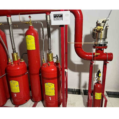 4.2MPa Red FM200 Automatic Gas Fire Extinguishing System Colorless