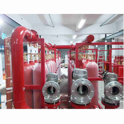 HFC-227ea FM200 Gas Fire Extinguishing System High Safety Environmentally Friendly